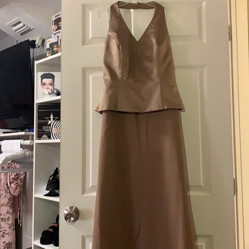 Brown women’s Formal Dress